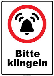 30x vorsicht glas umzugetiketten a6 15x10cm rot sicherheitsetikett als warnhinweis allgemeiner vordruck für eine kündigung. Hinweisschild Bitte Klingeln Pdf Vorlage Zum Ausdrucken