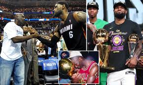 Nba tv, fox sports prime tic, nbc sports northwest. Has Lebron James Passed Michael Jordan To Be The Greatest Of All Time Daily Mail Online
