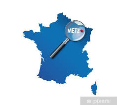 Departments are further subdivided into 334 arrondissement. Metz Carte De France Departement De La Moselle Poster Pixers We Live To Change