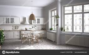 retro white vintage kitchen with