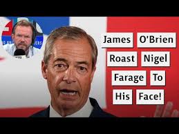 James O'Brien Roasts Nigel Farage On Nick Ferrari's Show!