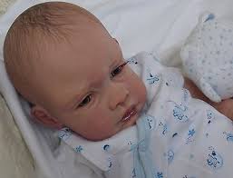 REBORN AARON,LOVELY BABY, LUCY HOFFMAN SCULPT. CUTE!.