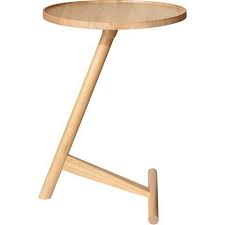 Milking Table Lax Series 36 Dia Horne In 2020 Side Table Oak Minimalist Furniture