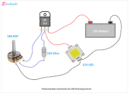 Consentric pot wiring diagram humbucker source: Proper Potentiometer Connection And Circuit Diagram Etechnog