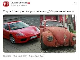 Create/edit gifs, make reaction gifs. Ferrari X Fusca Saudades De Abel E Gols Perdidos Os Memes Da Eliminacao Do Inter Internacional Ge