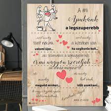 Boldog apák napi feliratait, az apák napi ajándékát. Ajandek Apaknak A Mi Apukank A Legszuperebb Dekortabla Inspio