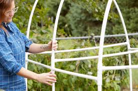 Giant beans and other climbing garden plants need a strong, support system on which to grow to their maximum potential. Grow Perfect Tomatoes With This Pvc Trellis Better Homes Gardens
