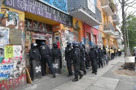The group riager94 made an appeal online for anyone wishing to help them remain in their home to use their 'creativity' to build up pressure. Berlin Germany Rigaer 94 They Tried To Bury Us But Forgot That We Are Seeds