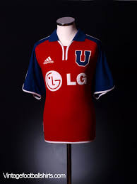 Create personalized universidad de chile 2019 shirt image with your name and number. 2001 02 Universidad De Chile Away Shirt L For Sale