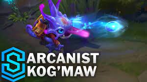 Arcanist Kog'Maw Skin Spotlight - League of Legends - YouTube