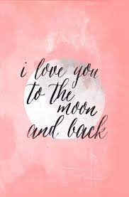 I Love You To The Moon Back Quotes Love You My Love