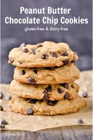Gluten Free Peanut Butter Chocolate Chip Cookies Dairy Free Mamashire Gluten Free Cookies Peanut Butter Chocolate Chip Cookies Gluten Free Desserts
