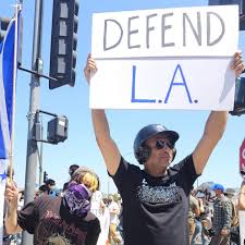 Tom Morello de Rage Against the Machine se unió a las protestas en Los  Ángeles contra las políticas migratorias del gobierno de Donald Trump