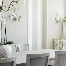 The patterned indigo option in this chair has a distressed blue global inspired damask. Damask Gray Tufted Dining Chairs Design Ideas