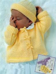 There is something special about a lovely handmade lace cardigan to give as a gift to. Dk Easy Knit Baby Cardigan Fits Chest 18 20 In Double Knit Knitting Pattern Crocheting Knitting Patterns