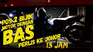 Pos Motor Guna Bas 13jam Perjalanan Perlis Ke Johor Y15 Pulsar Rs200 Motovlogmalaysia Youtube
