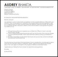 Resume & cover letter for a catering manager. Detention Officer Cover Letter Sample Cover Letter Templates Examples