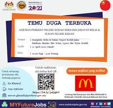 Hanya calon yang layak sahaja akan dipanggil temuduga dan permohonan yang tidak menerima sebarang. Jabatan Belia Dan Sukan Negeri Kedah Home Facebook