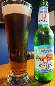 Spaten Oktoberfest Even Better On Draft Oktoberfest Beer Bottle Food