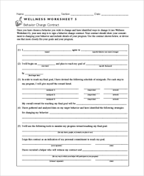 Review the student's daily behavior and marks with them in a productive manner, discussing how they felt they did, why, and what to change or do differently the next day, etc. Free 8 Sample Behavior Contracts In Ms Word Pdf