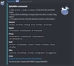 If the server sends alot of chat messages, you will be rate limited. Discord Bot Discontinued Splashbot Ideal For Splash Guild Servers Splash Calculator Announcer More Hypixel Minecraft Server And Maps