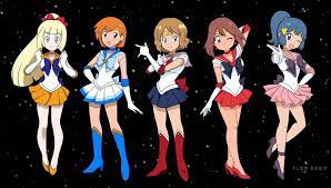 Pin on Pokemon Pokegirls as Sailormoon Sailorscouts!