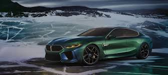 A sculptured m front apron with large air inlets. The Bmw Concept M8 Gran Coupe
