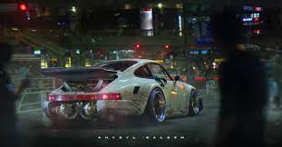 Rhubarbes Sports Car Porsche 911 Turbo Porsche