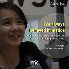 Born 7 april 1990) is a malaysian politician. Malaysiakini Com On Twitter Calonkini Michelle Ng I Ve Always Believed In Justice After Finished Reading Law In London She Decided To Return To Malaysia Following Her Graduation In 2013 And Became A
