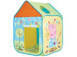 Elige tu juego favorito de la famosa cerdita peppa pig y pásalo en grande: Tente De Jeux Motif Peppa Pig Dim L72 X P72 X H 102 Cm Pegane Vente De Jeux De Societe Construction Imitation Conforama