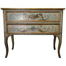 Important Unique Italian 2 Drawer Cabriole Legged Commode With Incredibly Fine Paintin Antique Furniture For Sale Antique Furniture Refinishing Furniture Diy