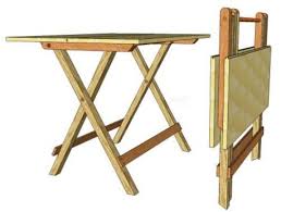 Folding Tv Or Travel Table Camping Table Wood Folding Table Table Tv