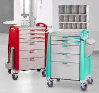 Clinic Cheap Mobile ABS Drugs Hospital Medical Crash Cart Plastic Emergency  Medicine Trolley