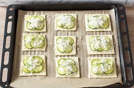 Courgette Parmesan Puff Pastry Tarts Recipe Michiel S Kitchen