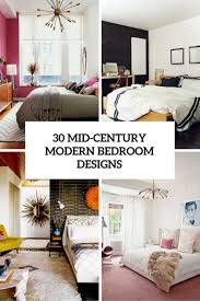 Mid century modern bedroom decorating ideas. Chic Trendy Mid Century Modern Bedroom Designs Blogusmag