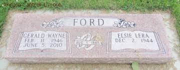 Gerald & Elsie Ford