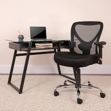 This is the first of the two office chairs for big and tall guys and gals from posturion. Big Tall 400 Lb Rated Black Mesh Swivel Ergonomic Task Office Chair Overstock 10125223
