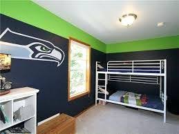 Seattle Seahawks Bedroom Decorations Sports Room Decor Boy Room Big Boy Room