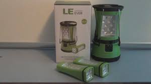 Le 600lm Rechargeable Led Camping Lantern Unboxing Youtube