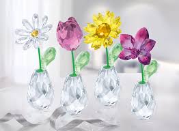 Swarovski crystal figurines swarovski jewelry swarovski crystals crystal jewelry crystal glassware crystal decor glass crystal flower cake toppers cake accessories. Swarovski Flower Dreams Sunflower Swarovski Crystal Figurines Glass Flowers Crystal Figurines