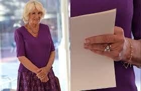 Camilla Parker Bowles Engagement Ring Is About As Luxe As It Gets Camilla Parker Bowles Camilla Engagement