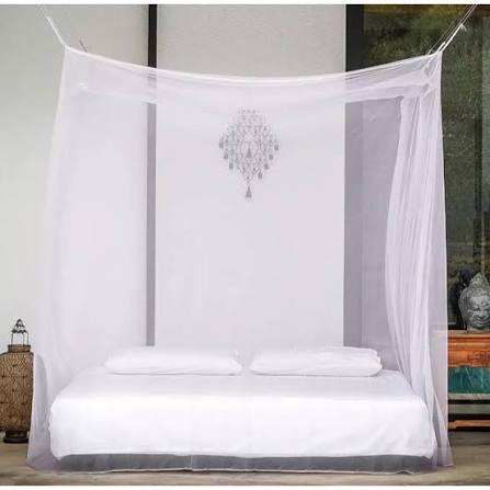 Mosquito Net | Long Lasting Mosquito Net / Machardani / Mosquito net For Double Bed / Hanging Mosquito / With Free Hooks and rope