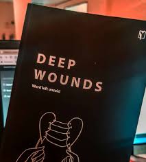 Get Your Copy Of My Book Deep Wounds At Gramedia Amazon And Ebook Via Google Play Or Link To Buy Is In My Bio In 2020 Chalkboard Quote Art Wounds My Books