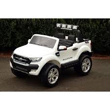 Kids Licensed Ford Ranger Electric Ride On Car White In 2020 Ford Ranger Car Ford
