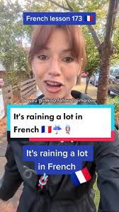 🥰♥️Key words 🇫🇷 il pleut : it's raining 🌧️☔ des cordes : ropes  #frenchforbeginners #frenchaccent #emilyinparis #loveparis🇫🇷 #lovefrance  #easyfrench #frenchiseasy #learnwithme #melbournelife🇦🇺 ...