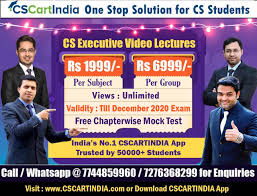 Test Series For Cs Students Cs Executive Cs Professional Cscartindia