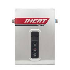 Iheat 16 Kw Real Time Modulating 3 5 Gpm Electric Tankless Water Heater S 16 The Home Depot Tankless Water Heater Electric Tankless Water Heater Electric Water Heater