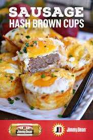 Sausage Hash Brown Cups Recipe Breakfast Recipes Casserole Recipes Breakfast Recipes