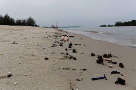 Lying about 17 kilometres south of port dickson right before cape rachado, blue lagoon is a compact yet quite popular beach in the area. Beach Adjacent To Hotel Very Dirty Ocean Picture Of Avillion Port Dickson Tripadvisor