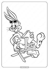It's a scene from the show baby looney tunes. Printable Bugs Bunny Film Director Coloring Page